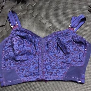 Self Dyed Vintage Purple Bra